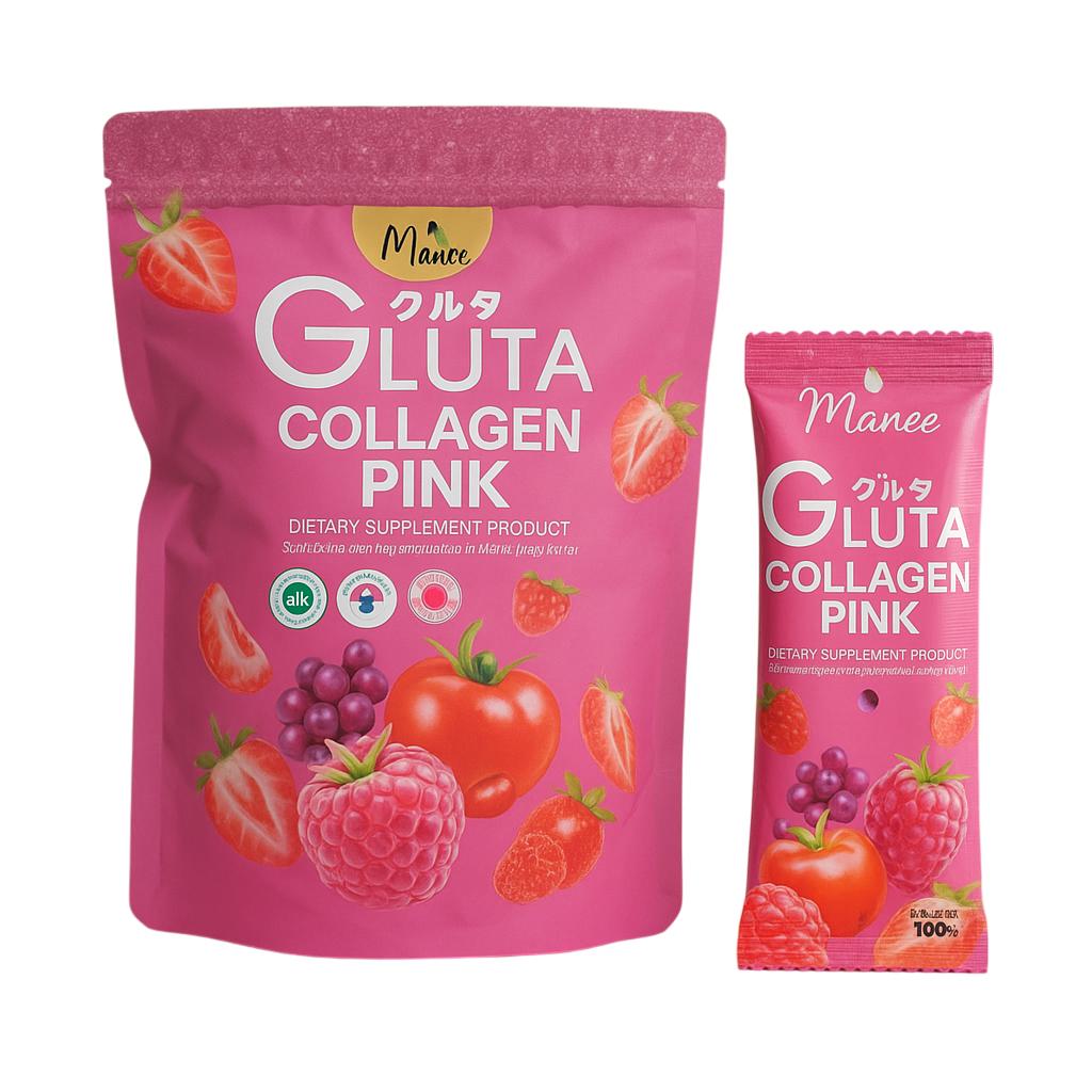 Manee Gluta Collagen Pink Juic