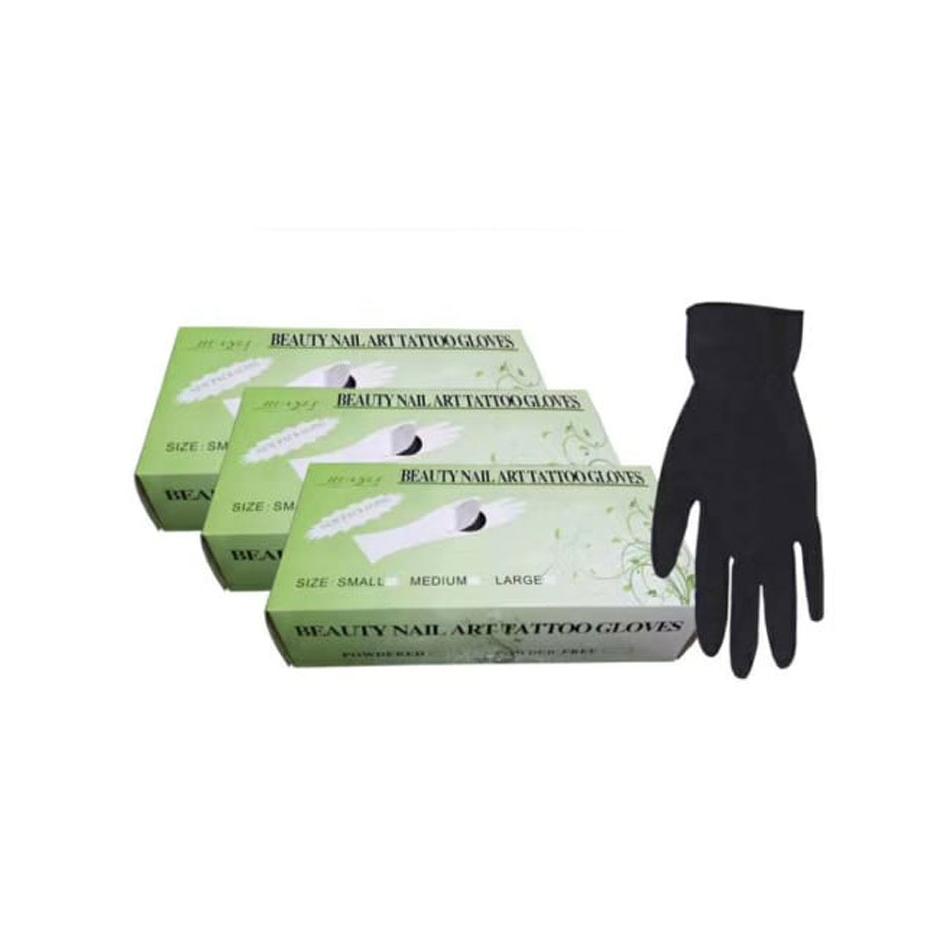 Disposable Black Hand Gloves 5